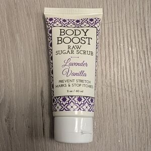 Body Boost Raw Sugar Scrub in Lavender Vanilla